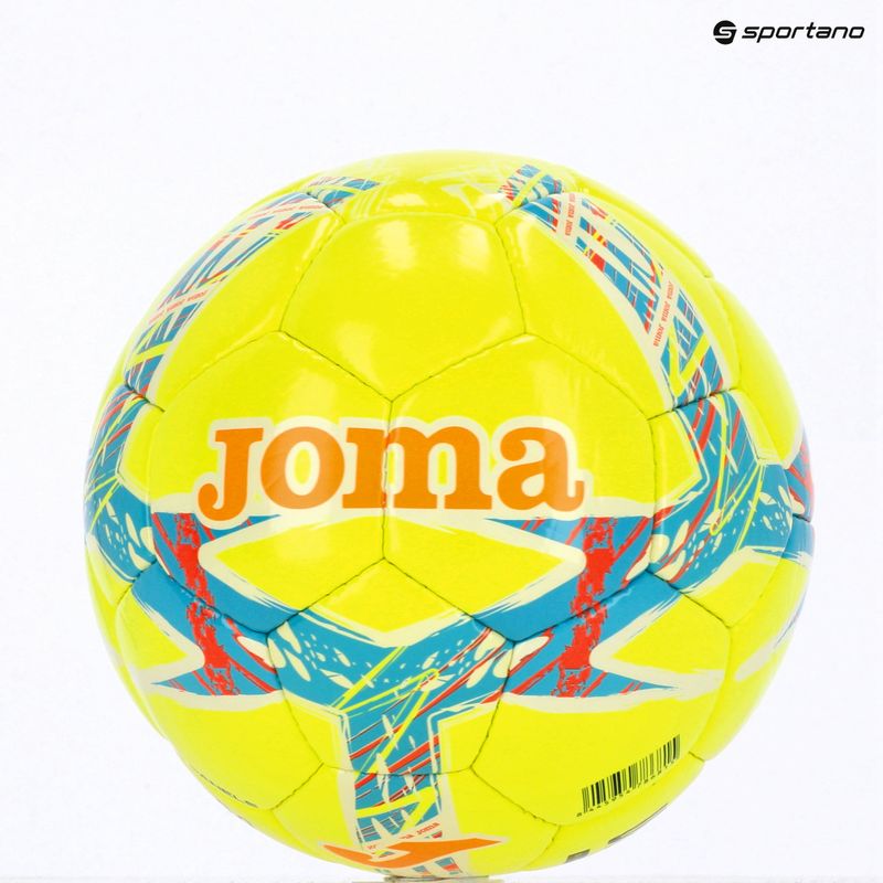 Futbalová lopta Joma Dali III žltá/fluor tyrkysová veľkosť 5 7