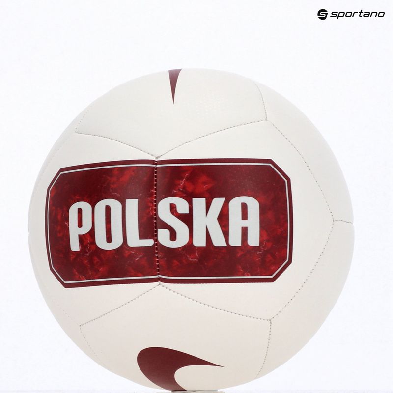 Futbalová lopta Nike Pitch Poland white size 5 5