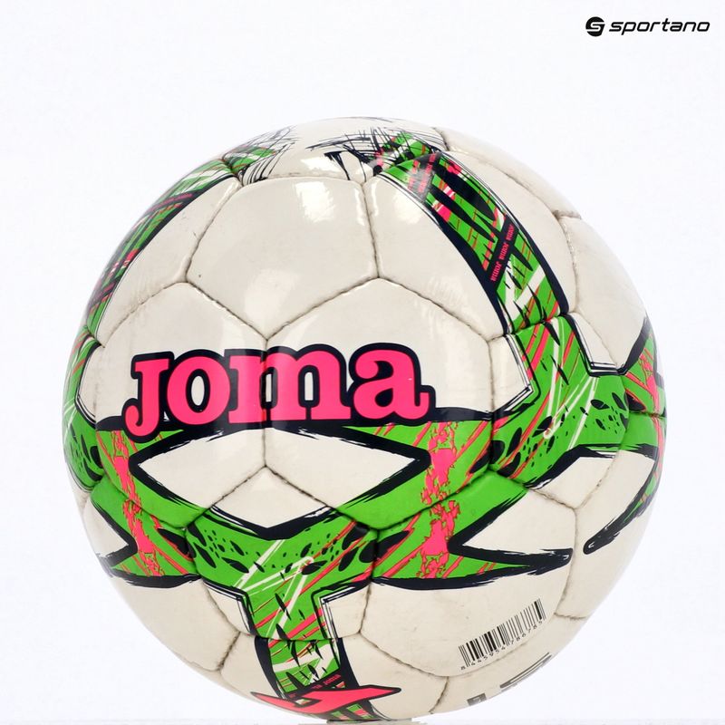 Futbalová lopta Joma Dali III green fluor/pink/navy veľkosť 5 4