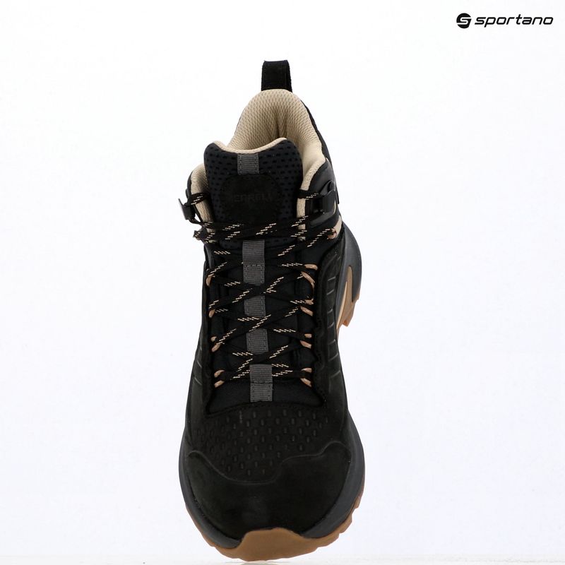 Dámske turistické topánky Merrell Maob Speed 2 Leather Mid Black 9