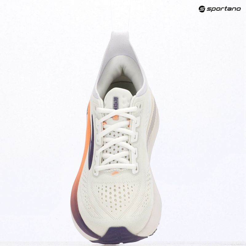 Dámske bežecké topánky Brooks Glycerin GTS 23 white/mulled grape/clear 9