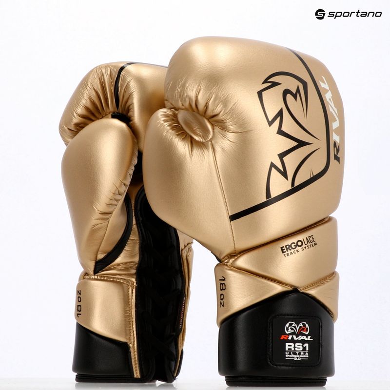 Boxerské rukavice Rival RS1 Ultra Sparring 2.0 black 7