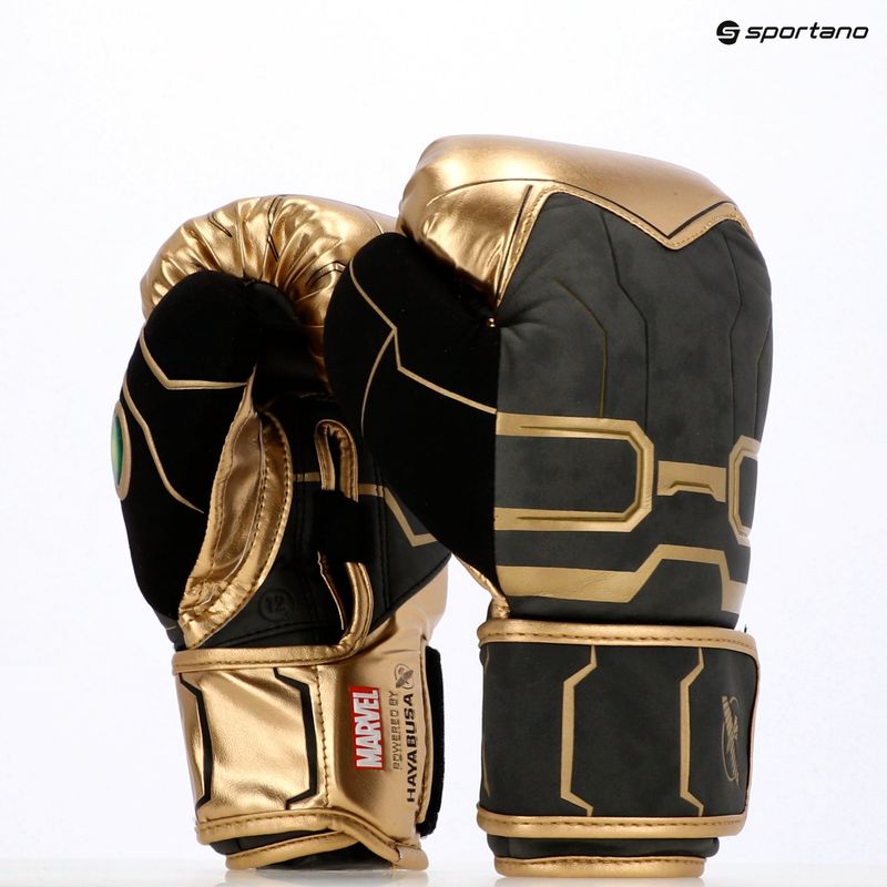 Hayabusa boxerské rukavice Marvel's Thanos gold/black 17