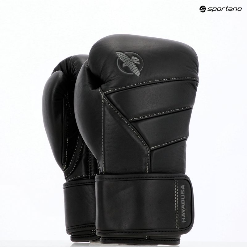 Boxerské rukavice Hayabusa T3 Kanpeki jet black 13