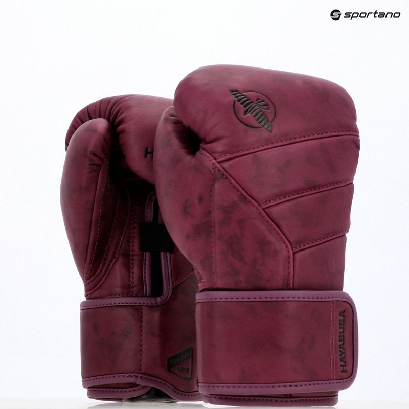 Boxerské rukavice Hayabusa T3 LX wine 14