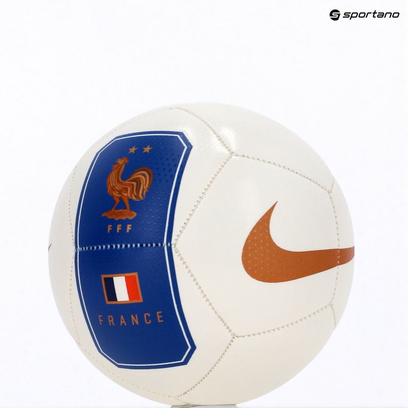 Lopta na mini futbal Nike Skills France white size 1 5