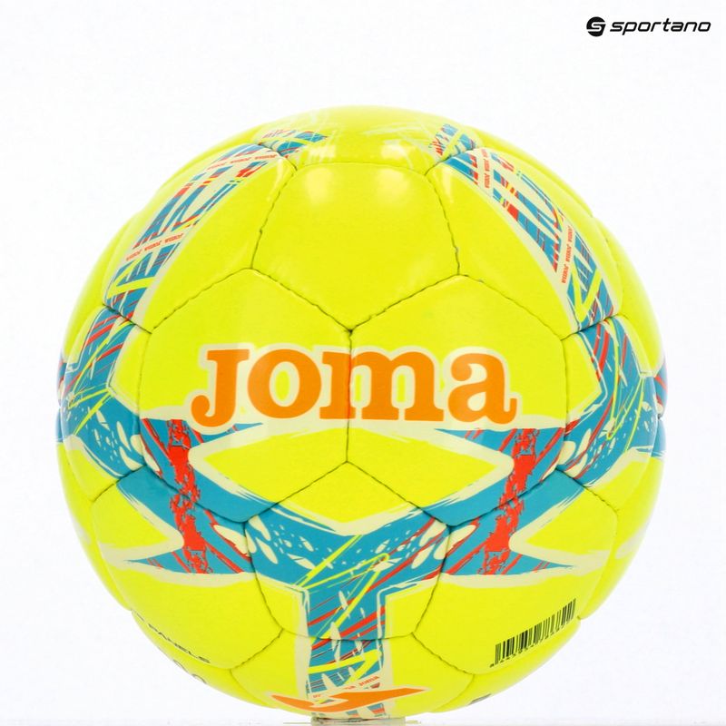 Futbalová lopta Joma Dali III žltá/fluor tyrkysová veľkosť 4 7