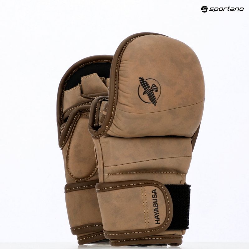 Boxerské rukavice Hayabusa T3 LX Hybrid brown 14