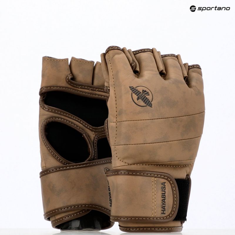 Hayabusa T3 LX MMA vintage grapplingové rukavice 9