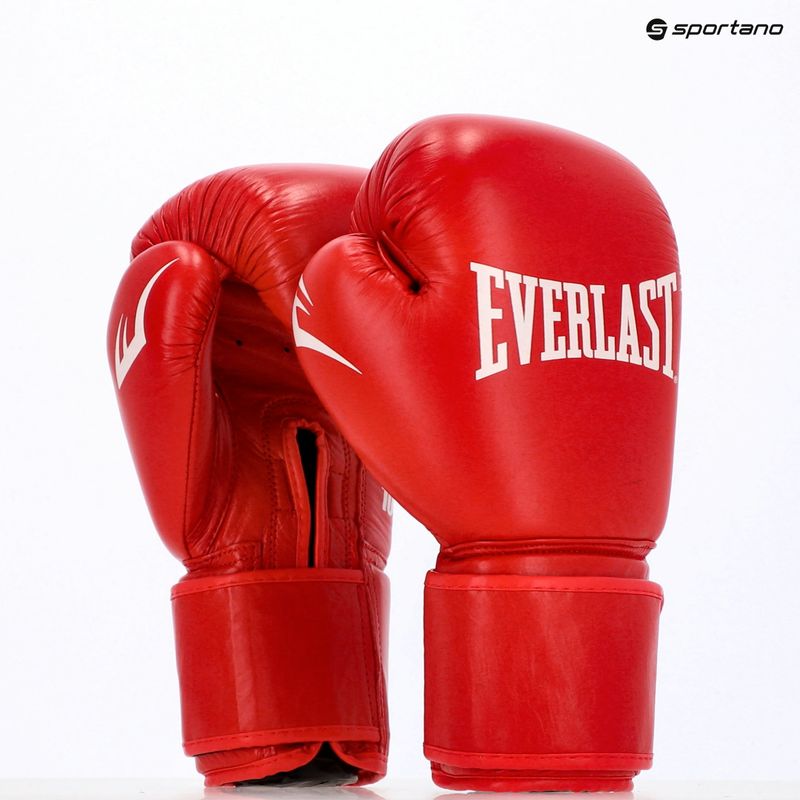 Boxerské rukavice Everlast Amateur Competition H&L red 3