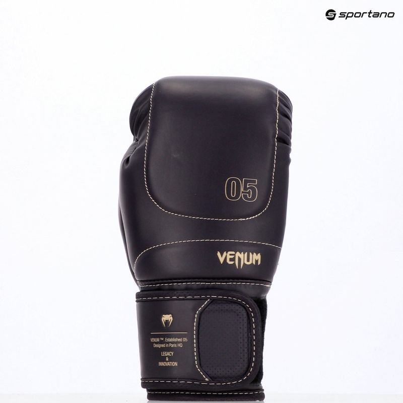 Pánske boxerské rukavice Venum Impact Evo deep purple 9