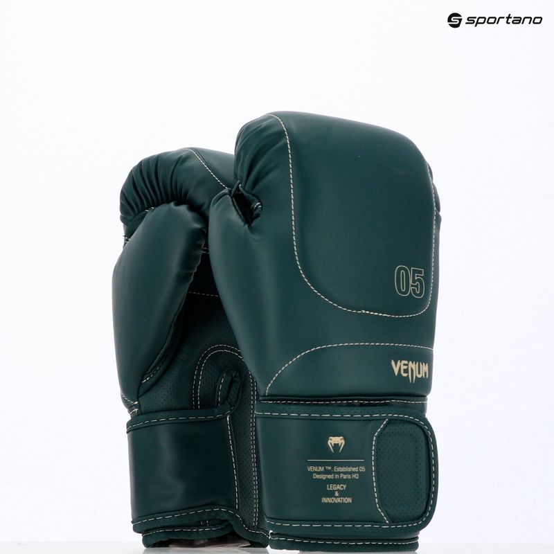 Pánske boxerské rukavice Venum Impact Evo 16 OZ emerald green 7