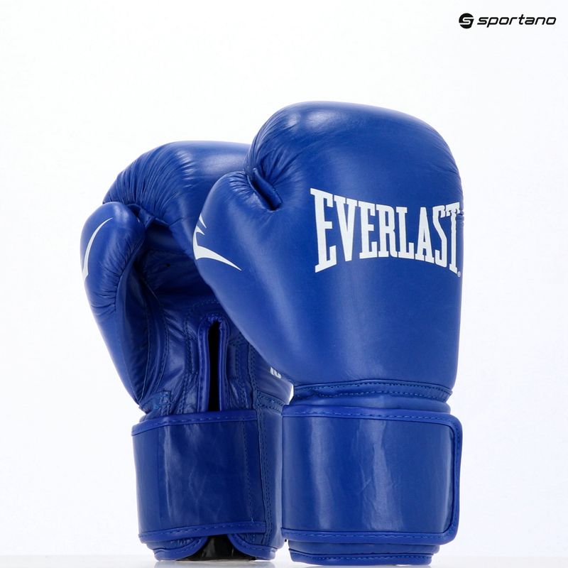 Boxerské rukavice Everlast Amateur Competition H&L blue 3