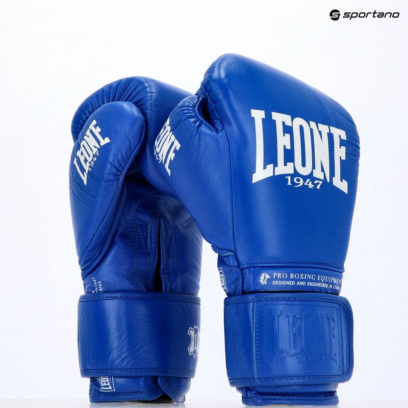 Boxerské rukavice LEONE 1947 The Greatest blue 12