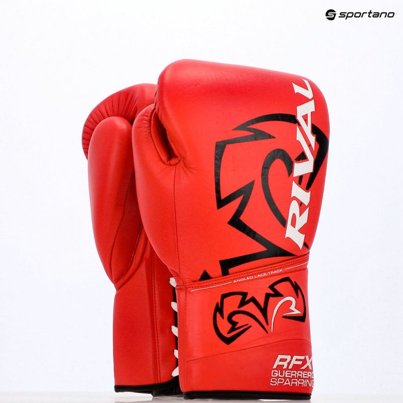 Boxerské rukavice Rival RFX-Guerrero Sparring-HDE-F red 5