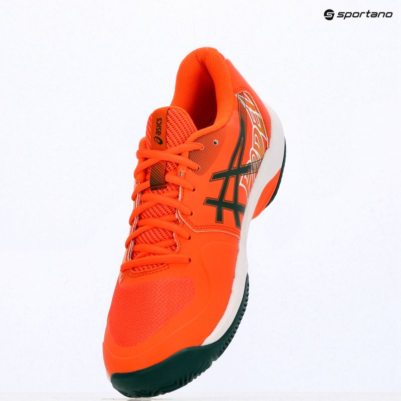 Pánske topánky na padel Asics Game Ff Padel Energy Orange/Jewel Green 9