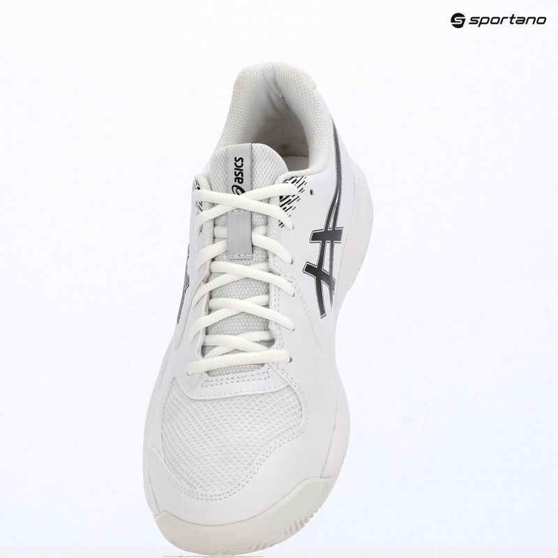 Pánske tenisové topánky ASICS Gel-Dedicate 9 Clay white/black 9