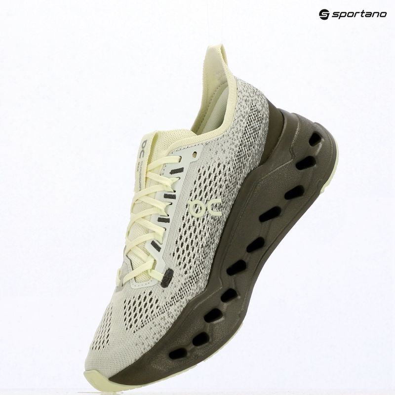 Dámske bežecké topánky On Cloudsurfer Max seedling/olive 9