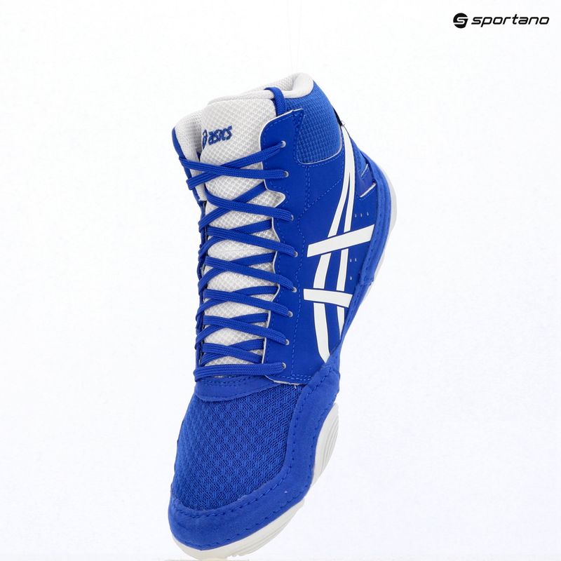 Zápasnícke topánky ASICS Snapdown 4 neon blue/white 9