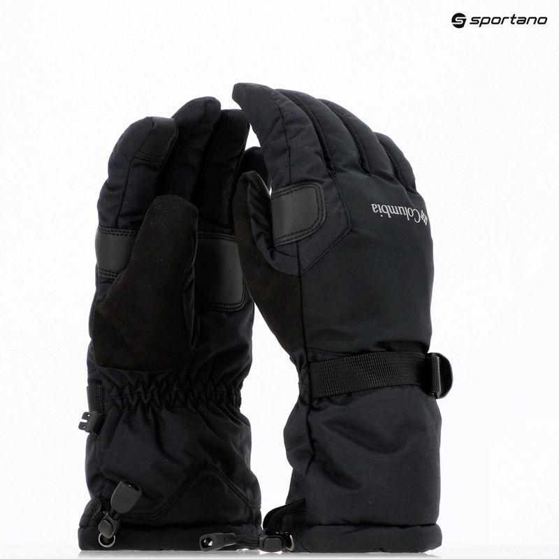 Pánske trekingové rukavice Columbia Arctic Slope Sleeker black 9