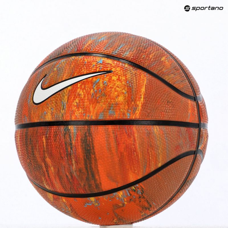 Detská basketbalová lopta Nike Skills Next Nature multi/amber/black/white 5