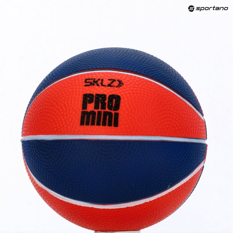 Basketbalový lopta SKLZ Pro Mini Hoop Swish červená/modrá 3