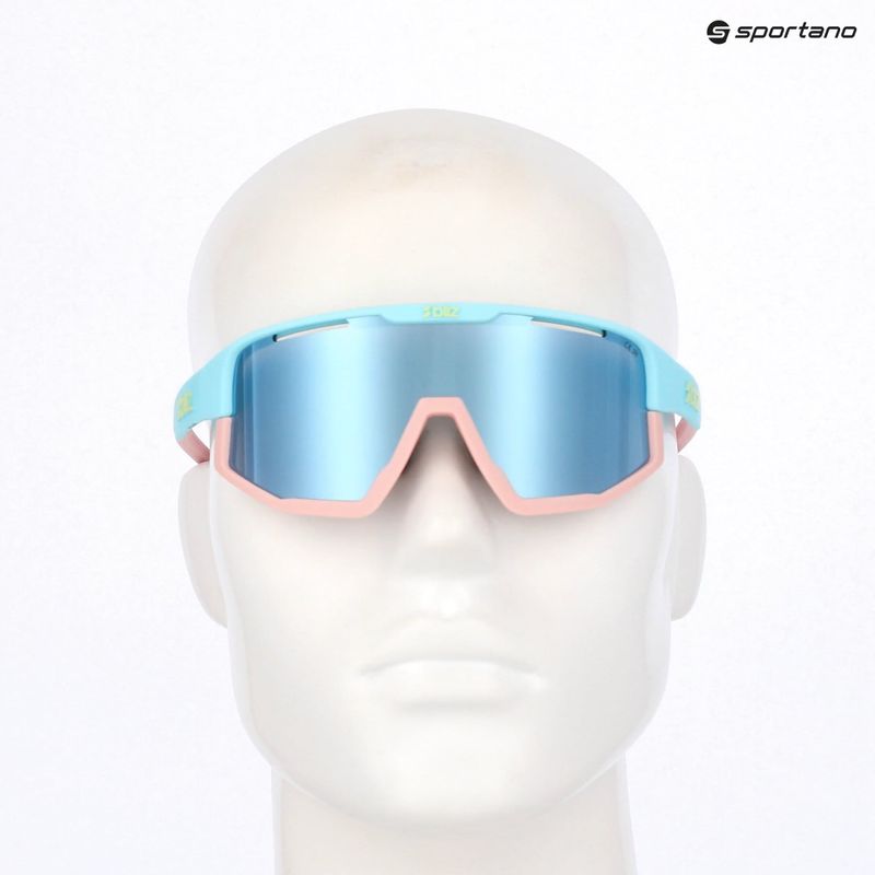 Slnečné okuliare Bliz Fusion Small matt pastel blue/smoke/ice blue multi 8