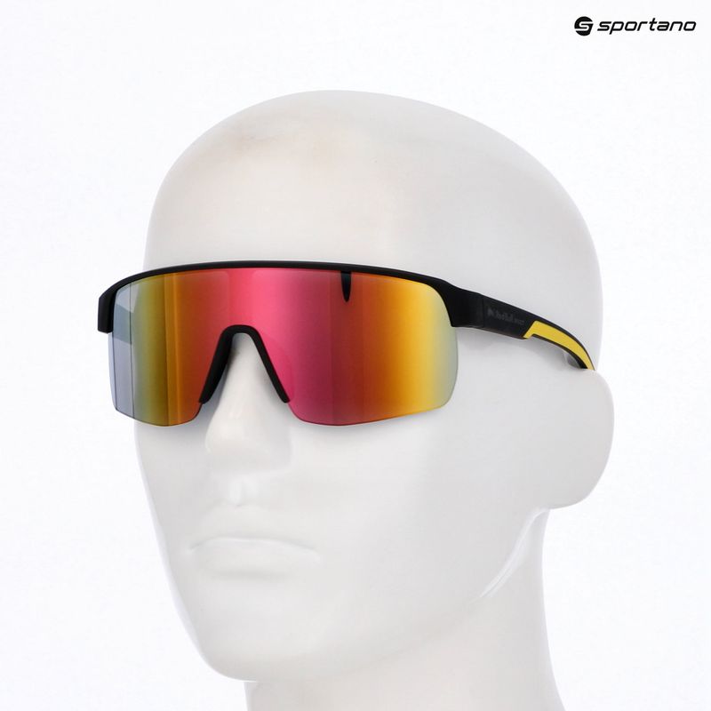 Slnečné okuliare Red Bull SPECT Dakota black/brown with pink yellow mirror 6