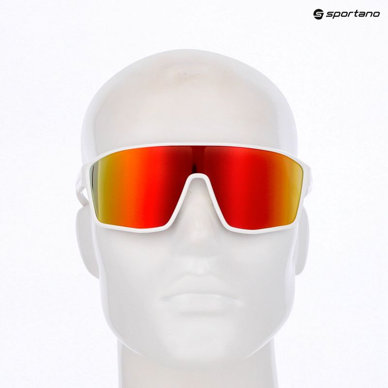 Slnečné okuliare Red Bull SPECT Daft white/brown with orange mirror 4