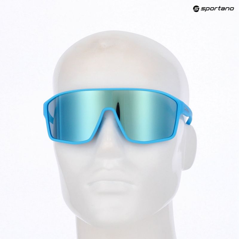 Slnečné okuliare Red Bull SPECT Daft blue/smoke with blue mirror 7