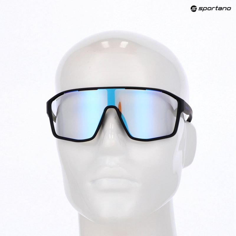 Slnečné okuliare Red Bull SPECT Daft Pre black/photochromic with blue mirror 7