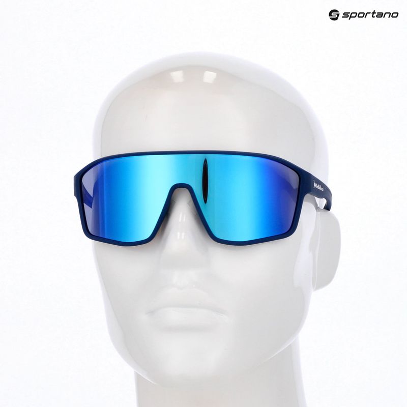 Slnečné okuliare Red Bull SPECT Daft modré/dymové s modrým zrkadlom 7