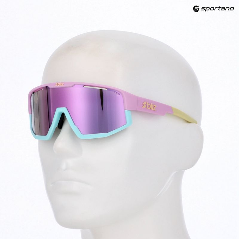 Slnečné okuliare Bliz Fusion Small matt pastel purple/brown/pink multi 8