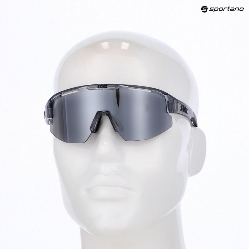 Slnečné okuliare Bliz Matrix Small crystal black/smoke/silver mirror 8