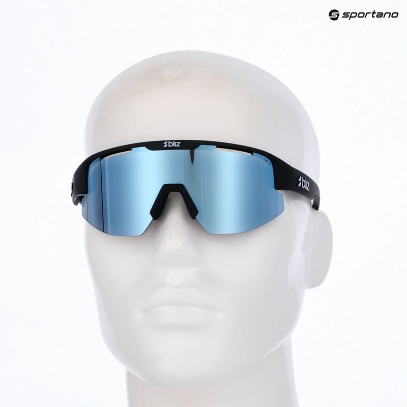 Slnečné okuliare Bliz Matrix Small matte black/smoke/ice blue multi 8
