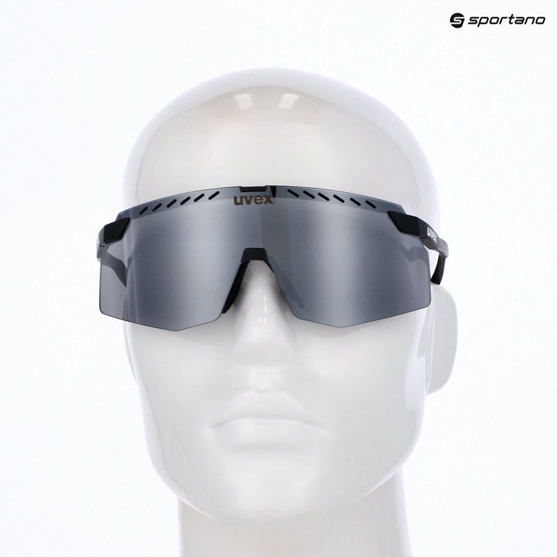 Slnečné okuliare UVEX Pace Stage black matt/mirror silver 7