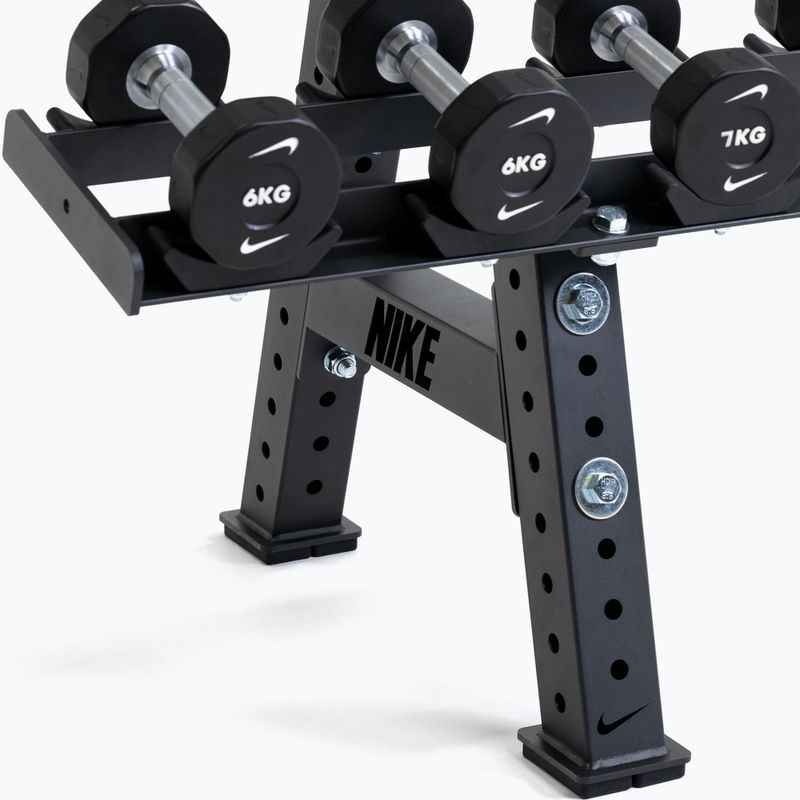 Stojan na činky Nike Strength Urethane Dumbbell Rack black 4