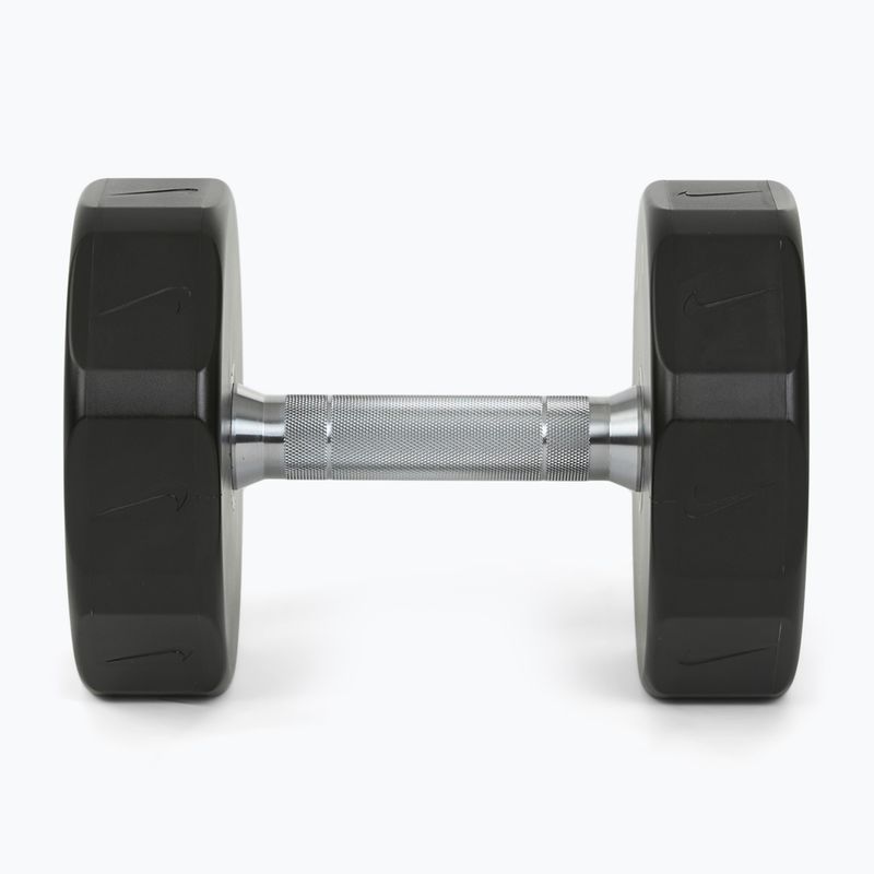 Chrómová činka Nike Strength Pro Urethane Dumbbell 16 kg black/white 3