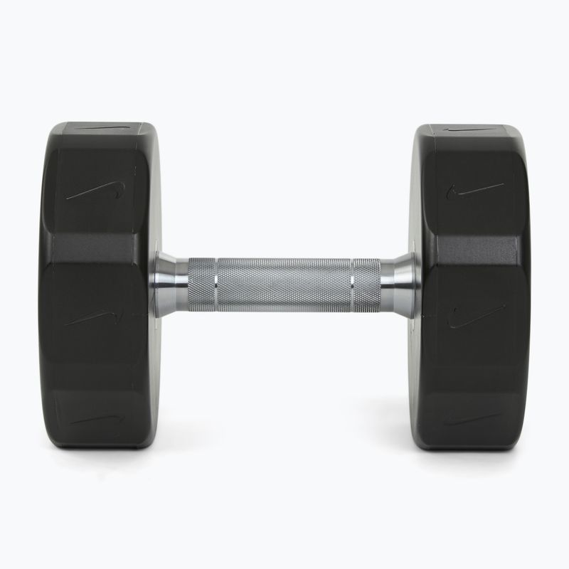 Chrómová činka Nike Strength Pro Urethane Dumbbell 18 kg black/white 3