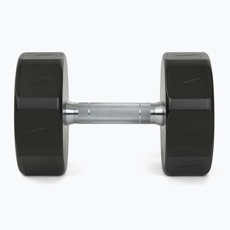 Chrómová činka Nike Strength Pro Urethane Dumbbell 22 kg black/white 3