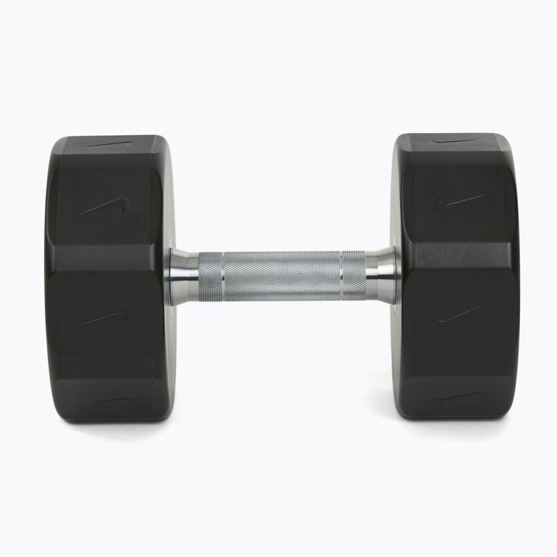 Chrómová činka Nike Strength Pro Urethane Dumbbell 24 kg black/white 3