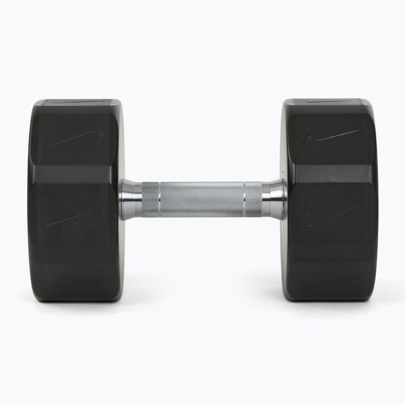 Chrómová činka Nike Strength Pro Urethane Dumbbell 26 kg black/white 3