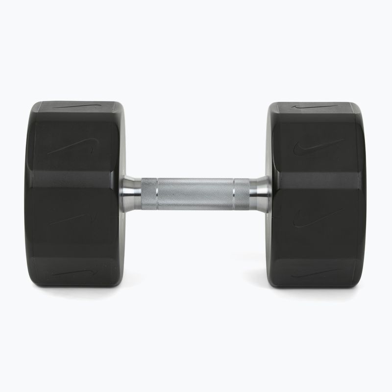 Chrómová činka Nike Strength Pro Urethane Dumbbell 30 kg black/white 3