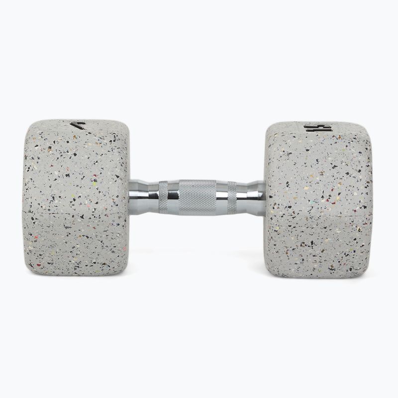 Pogumovaná činka Nike Strength Grind Hex Dumbbell 15 kg wolf grey 3
