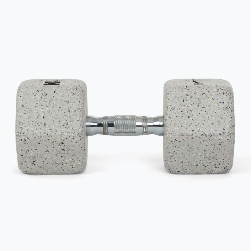 Pogumovaná činka Nike Strength Grind Hex Dumbbell 20 kg wolf grey 3