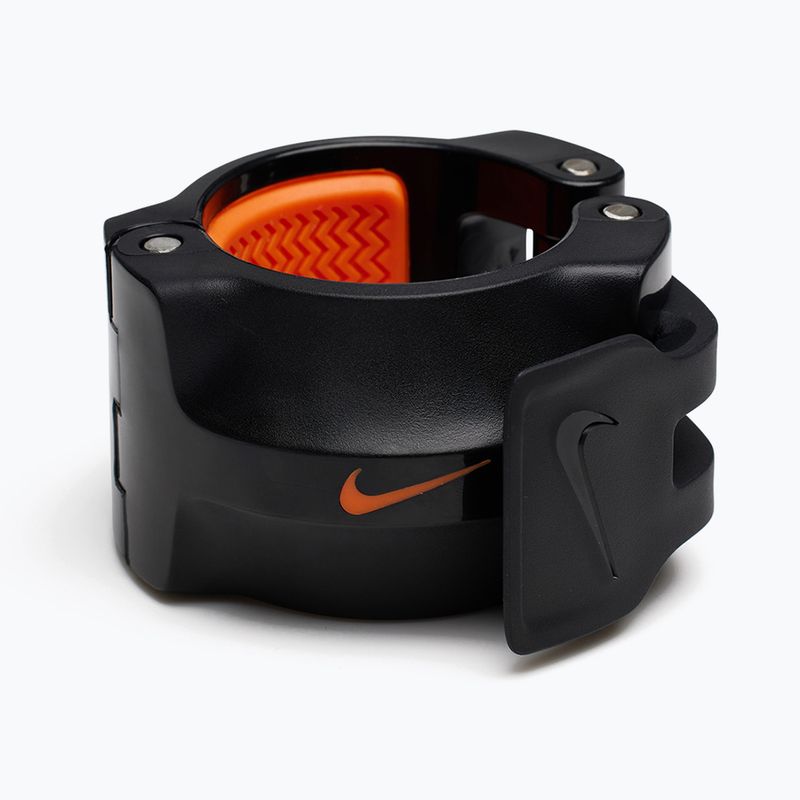 Uzávery na činku Nike Strength Barbell Collars 2ks black/orange 3