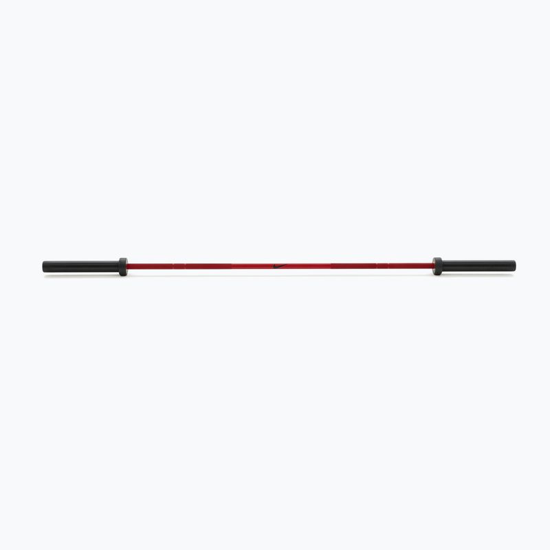 Rovná osa Nike Strength Coated Premium Barbell red swoosh 2