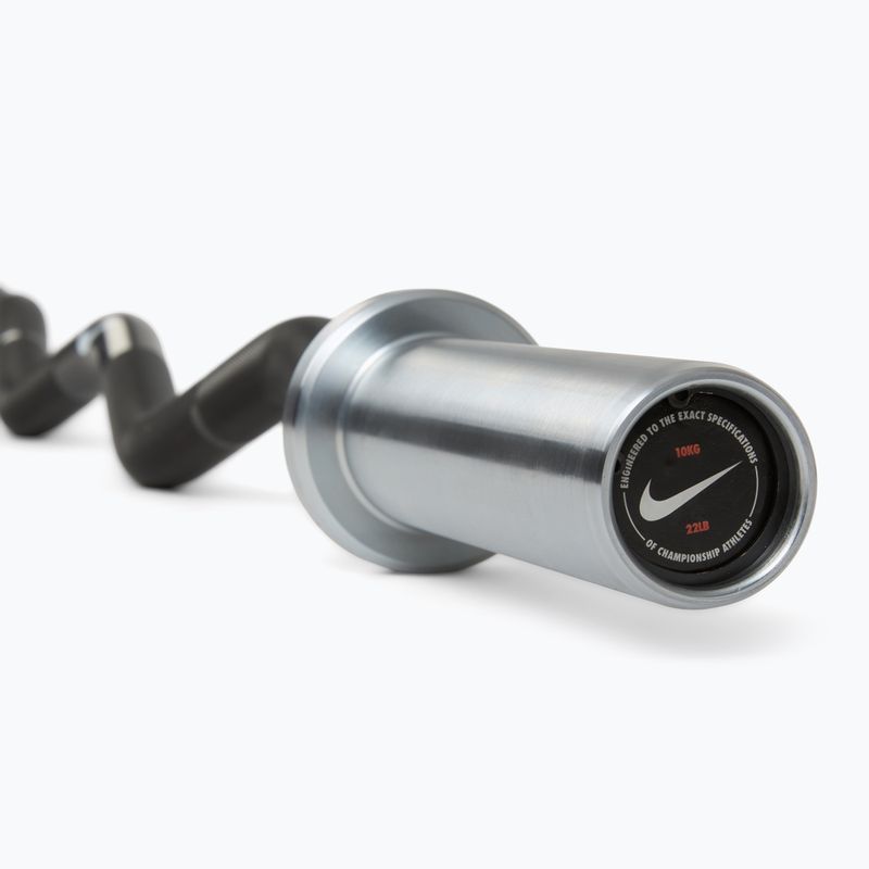 Lomená tyč Nike Strength Curl Bar black swoosh 5
