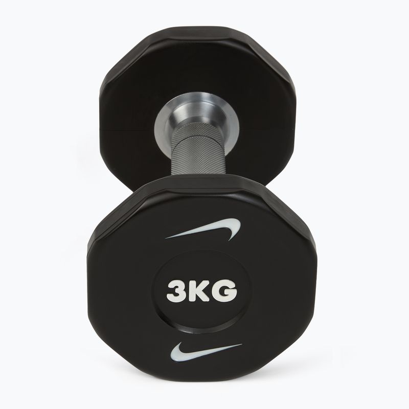 Činky Nike Strength Pro Urethane Dumbbell 2 x 3 kg black/white 2
