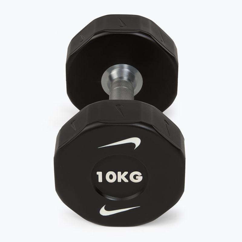Činky Nike Strength Pro Urethane Dumbbell 2 x 10 kg black/white 2